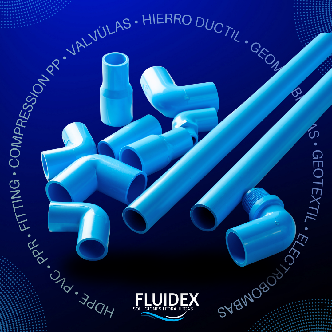 Fittings PVC | Uniones, Codos, Tee, Adaptadores y Accesorios | Fluidex ...
