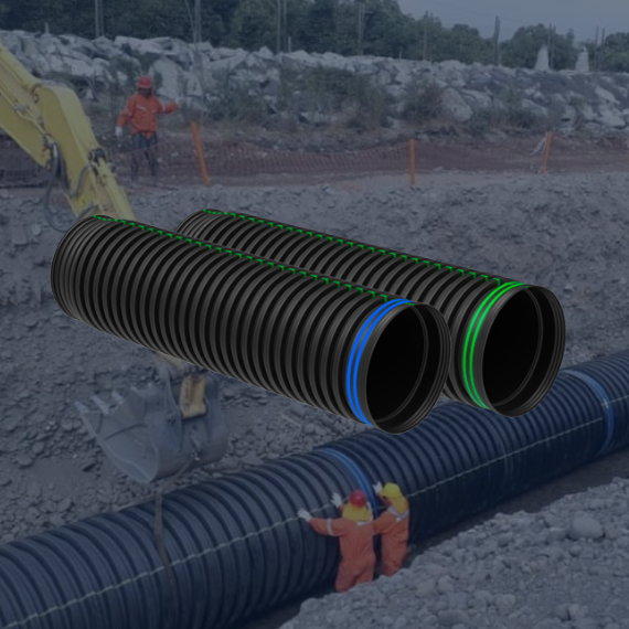 TUBERIA HDPE CORRUGADO