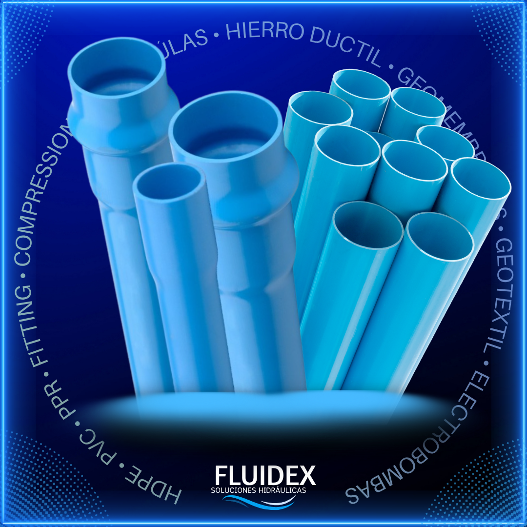Tubería PVC Hidráulica | Alta Presión para Agua Potable | Fluidex Chile ...